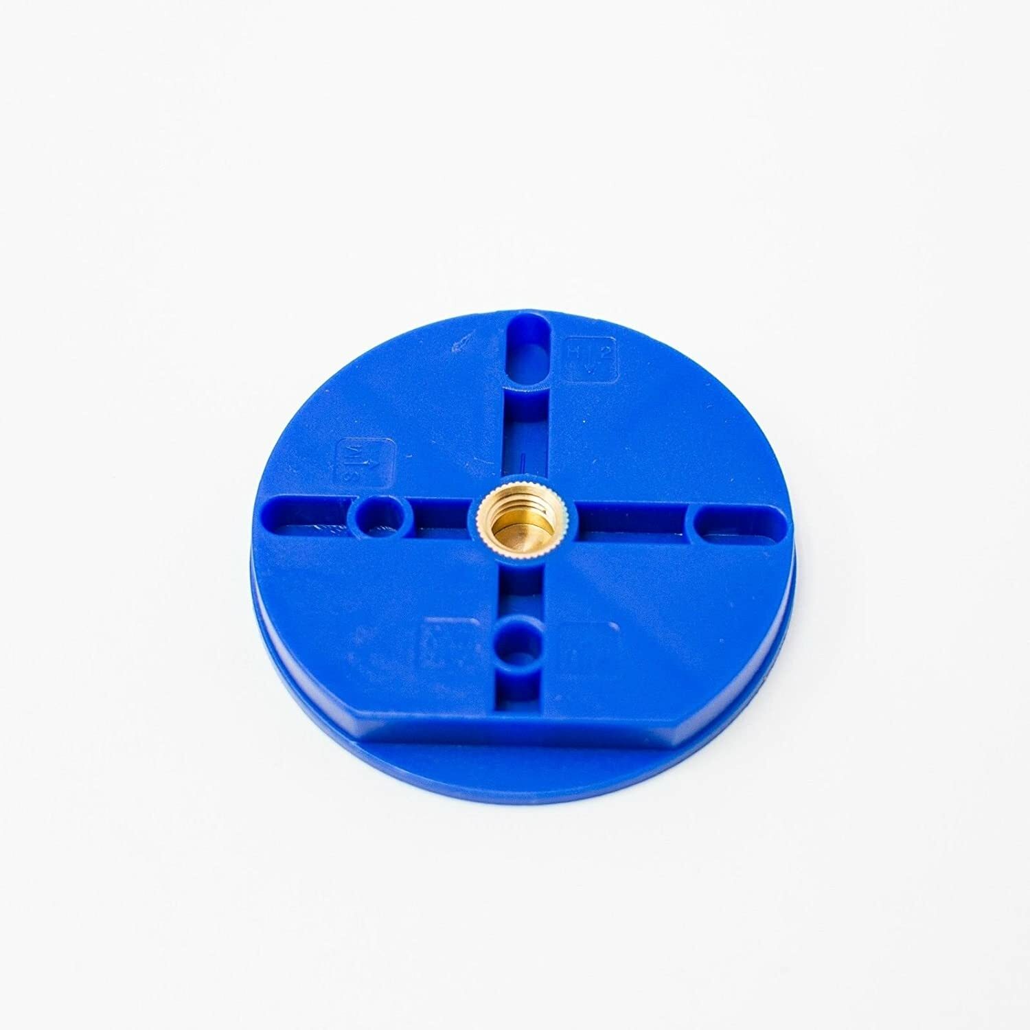Dental Lab Plastic Disposable Round Articulating Mounting Plates Blue Bag of 20