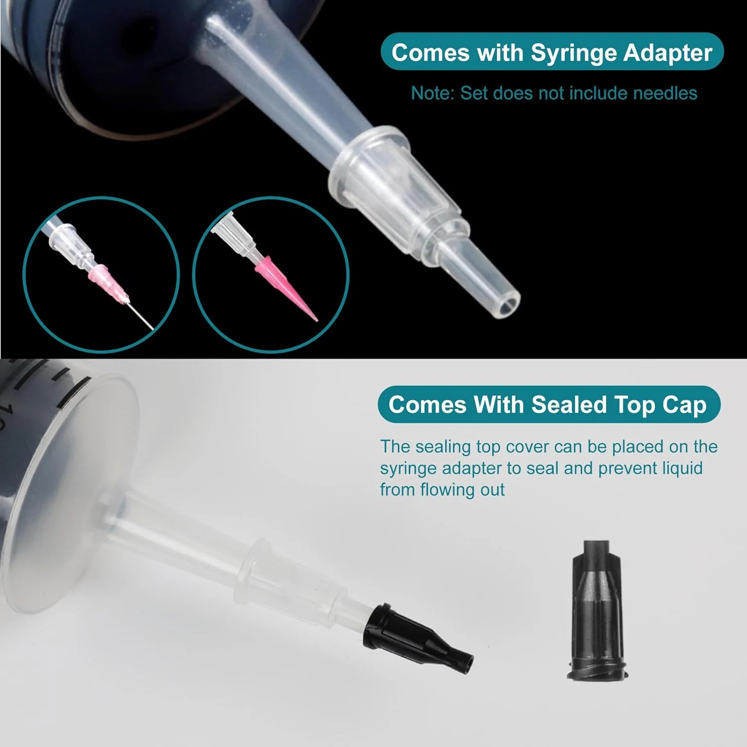 4Pack 150ml Large Syringe for Liquid – Big Plastic Syringes for Thick Liquids