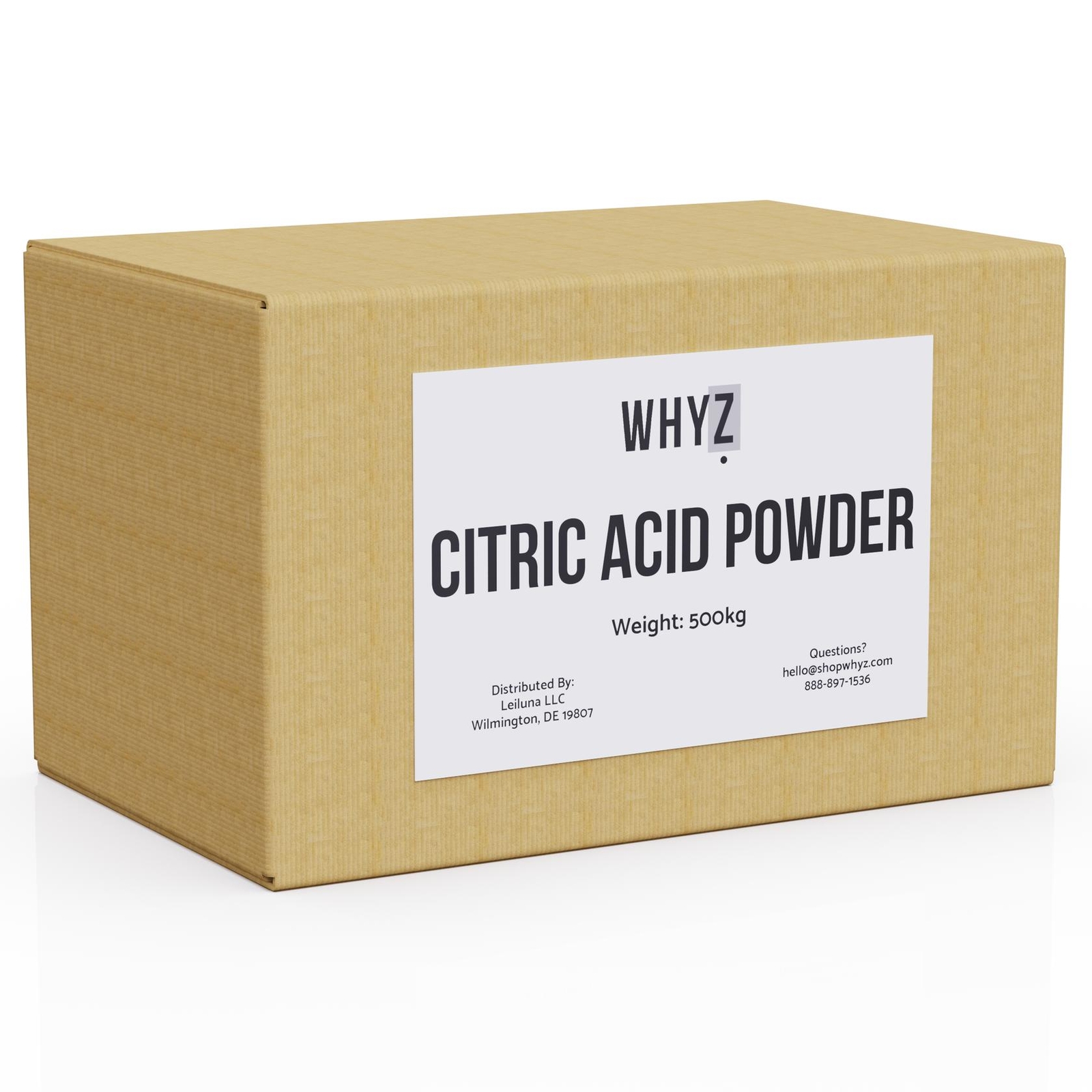 Wholesale Citric Acid Powder 500kg (1101lbs) Bulk, Food Grade