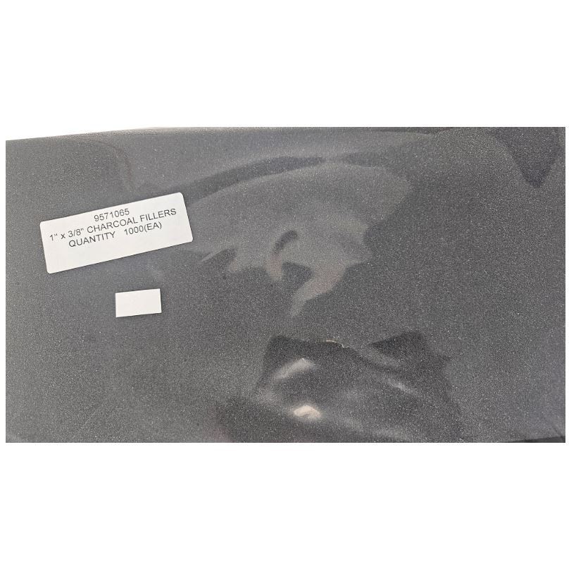 *1,000-Pieces* Keystone Foam Flex-Filler 1″ Square 0.375″ Thick Charcoal 9571065