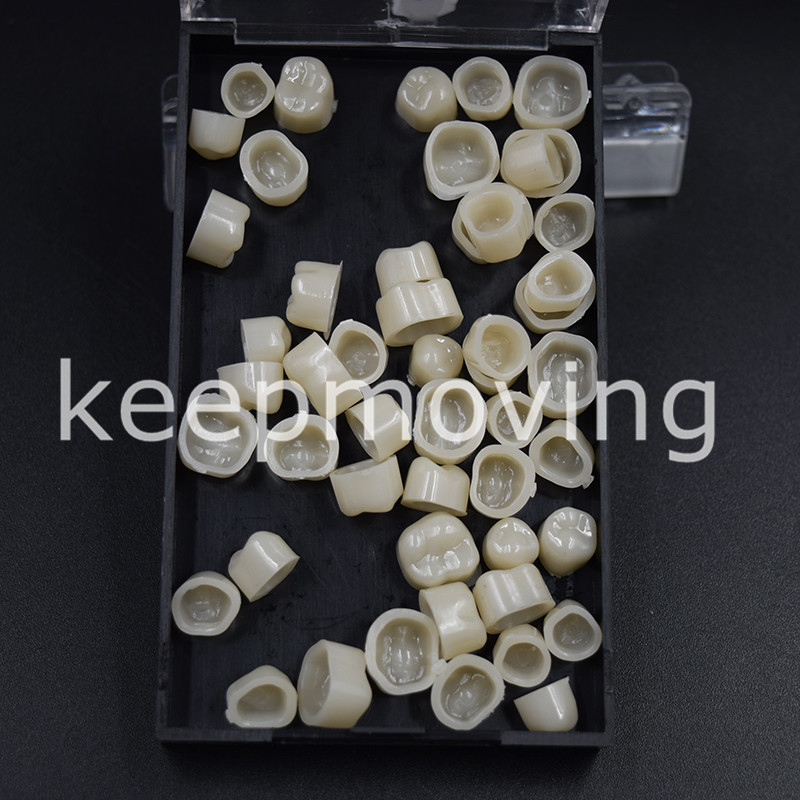 Dental Temporary Crowns Posteriors Molar Resin Tooth Teeth Polycarbonate Caps