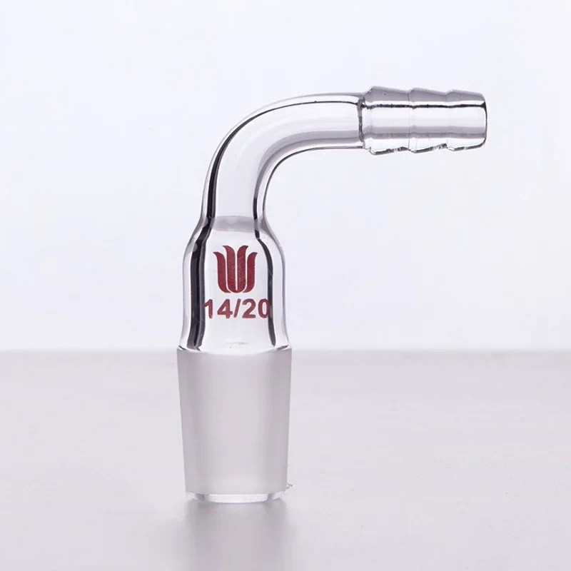 Borosilicate Glass Extraction Adapter Male 14/20 19/22 24/40 29/42 8mm/10mm