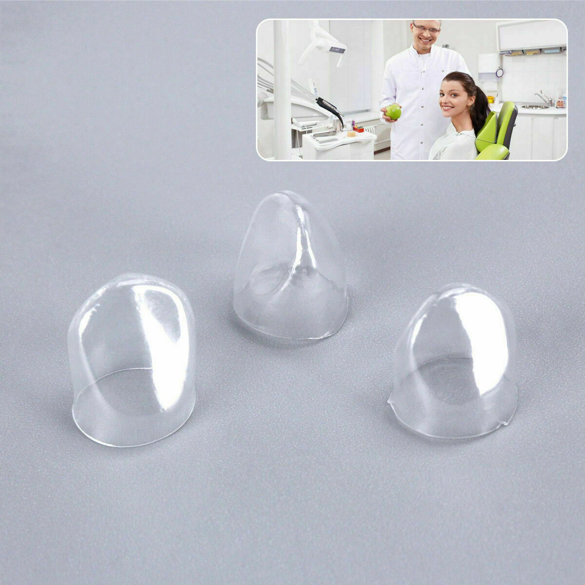 64 Pcs/Box Dental Transparent matrices Matrix Crown Anterior TOR VM 1.910 Adult
