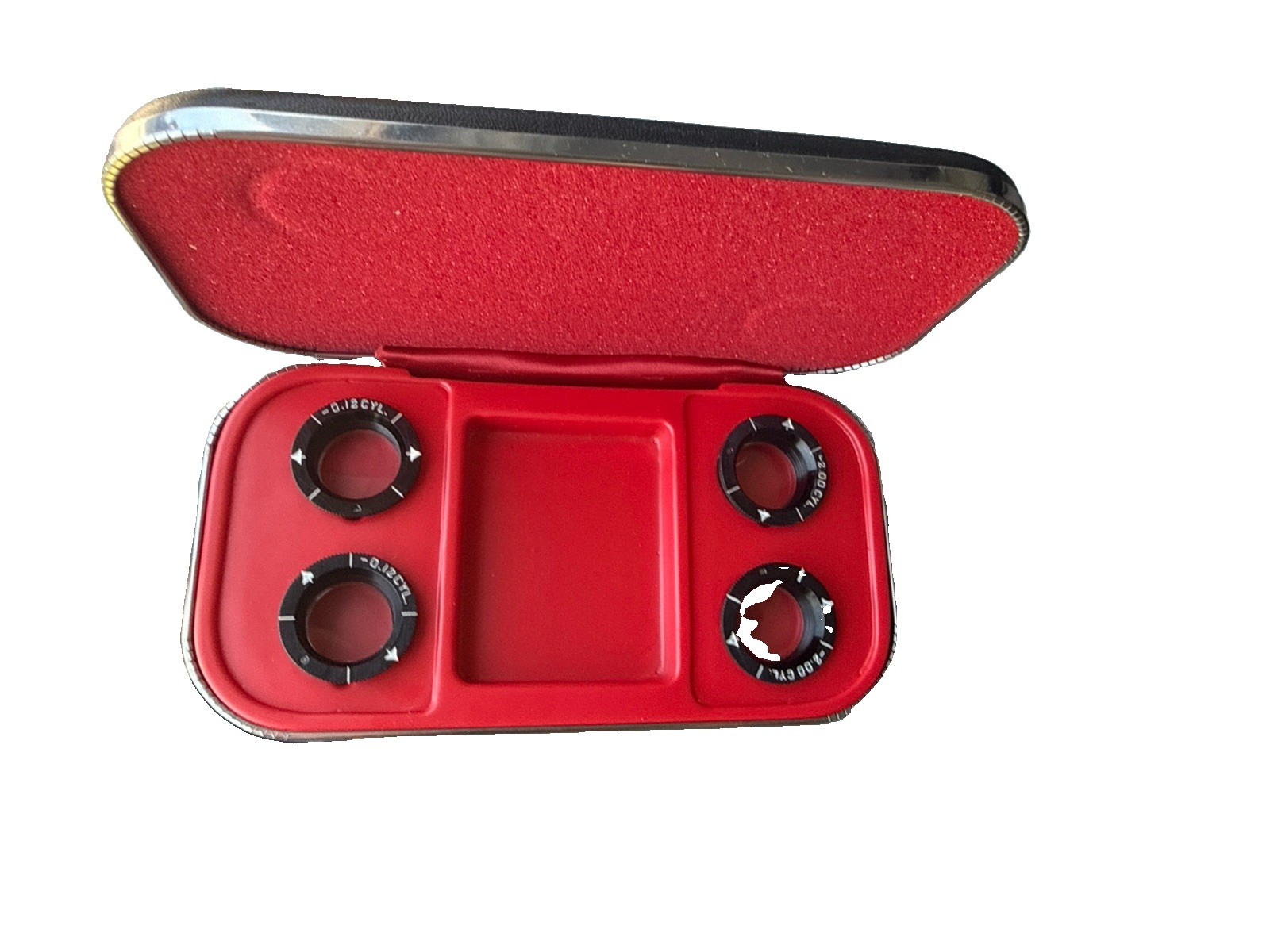 American Optical Astigmatic Correction Test Lenses in Case