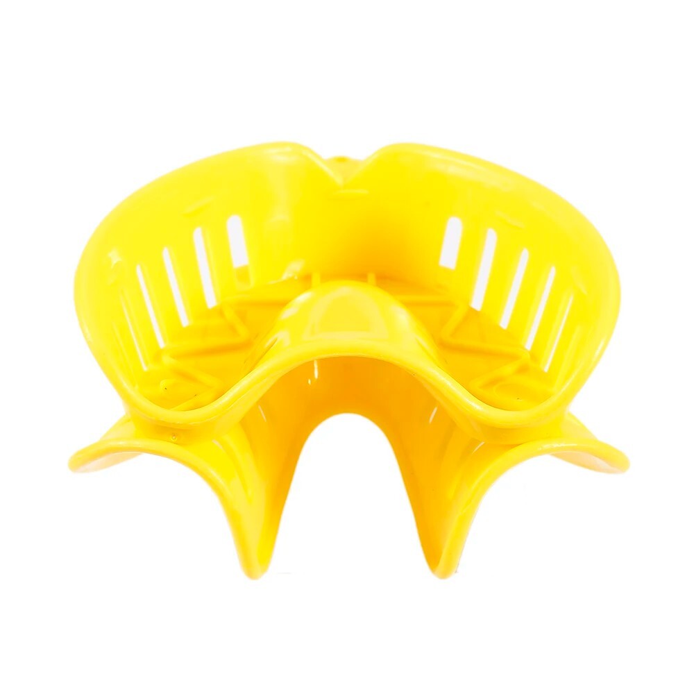 Dental Impression Trays Plastic Disposable Teeth Holder Kit L/M/S For Adults/Kid