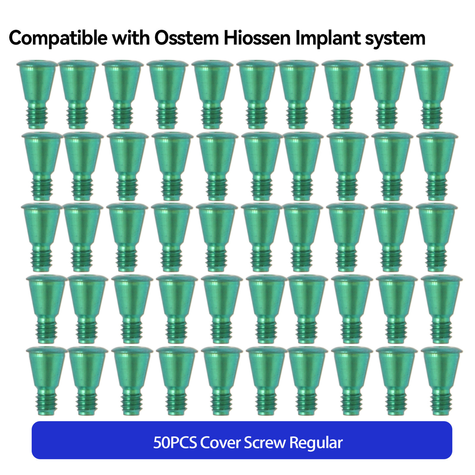 Dental Cover Screws Mini Regular for Osstem Hiossen Healing Abutment Hex 1.2