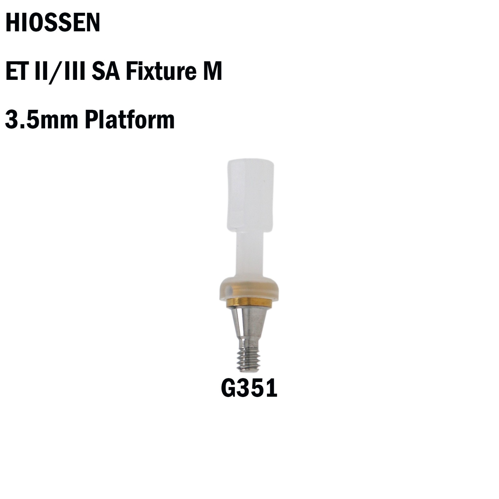 Titanium Dental Overdenture Locator Abutment Fit Multiple Major Implant Systems