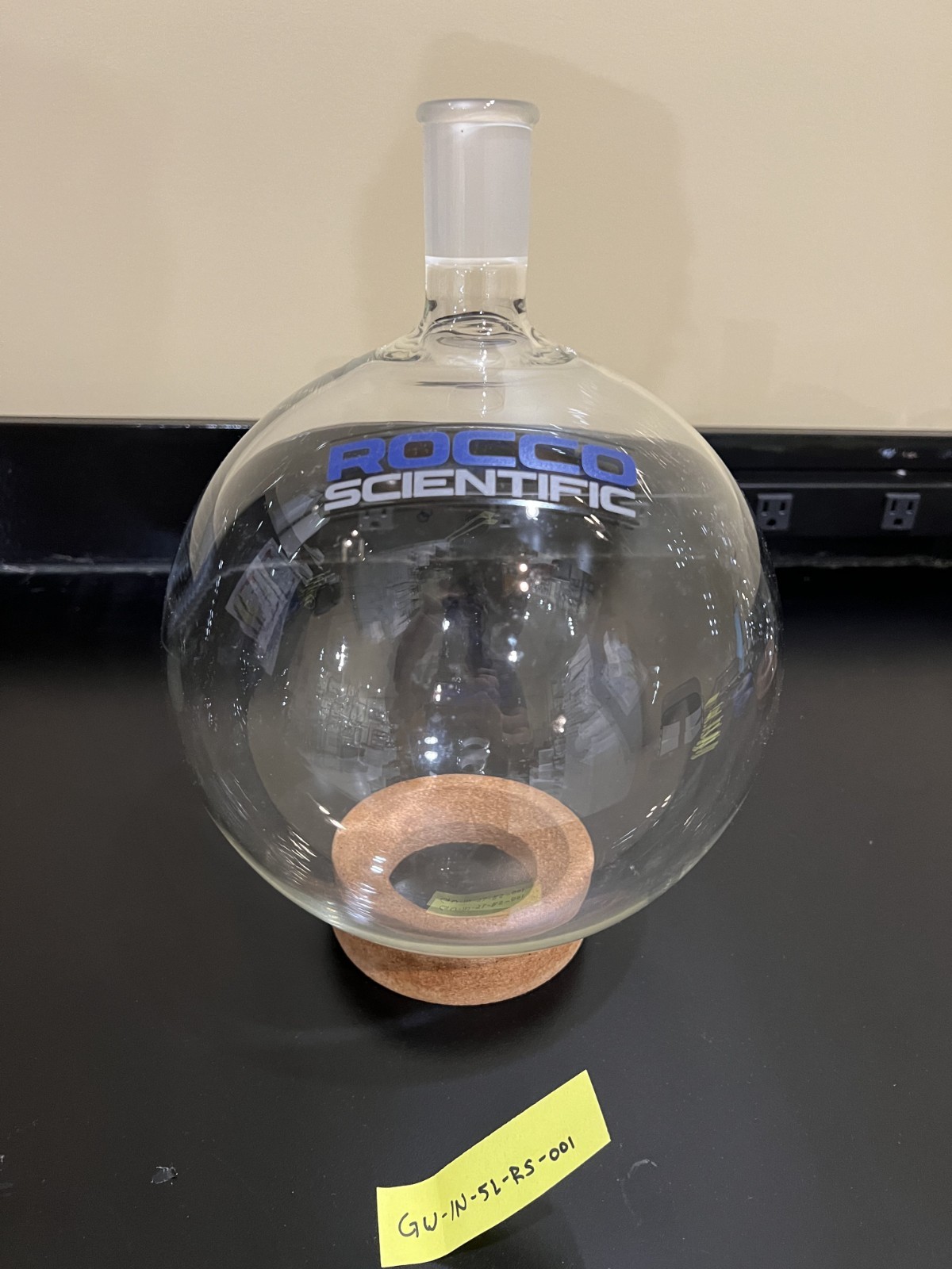 5000 ml Round Bottom Flask, 29/42, Heavy Wall, Rocco Scientific