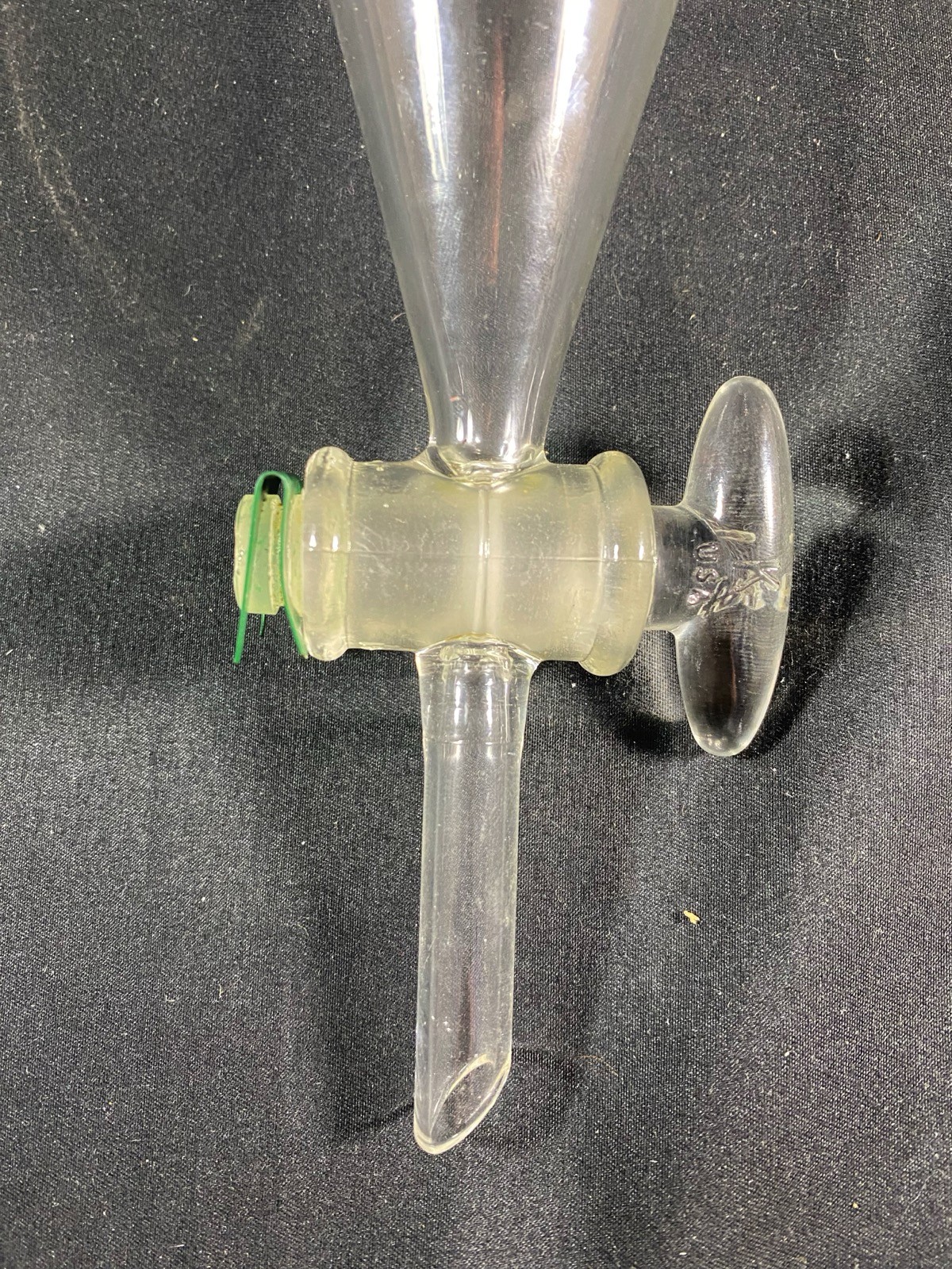 KIMBLE KIMAX 500mL Squibb Separatory Funnel Glass Stopcock #27 29048-500