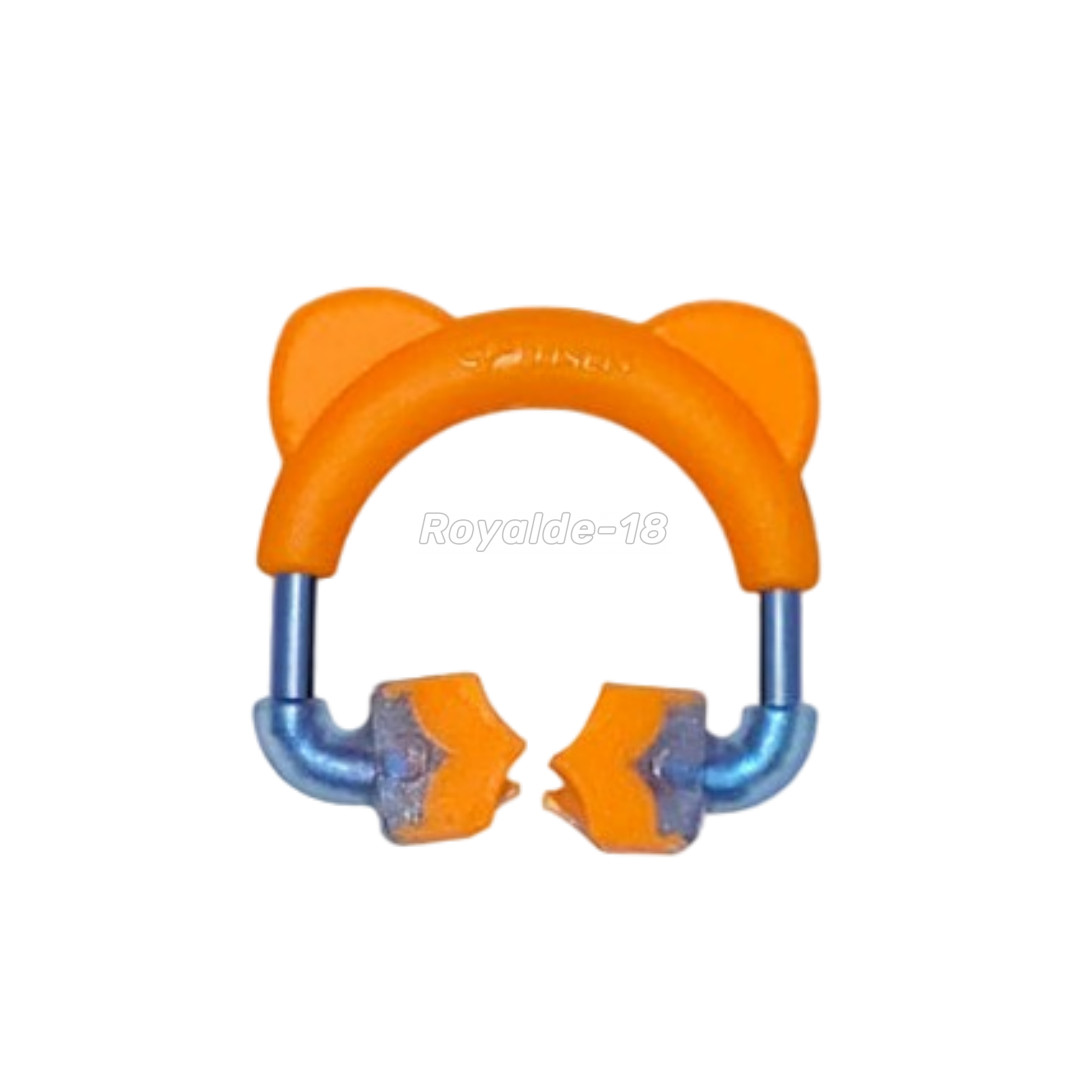 New Dental Matrix Bands Ring Sectional Contoured Matrice Ni-Ti Clip Clamp Large