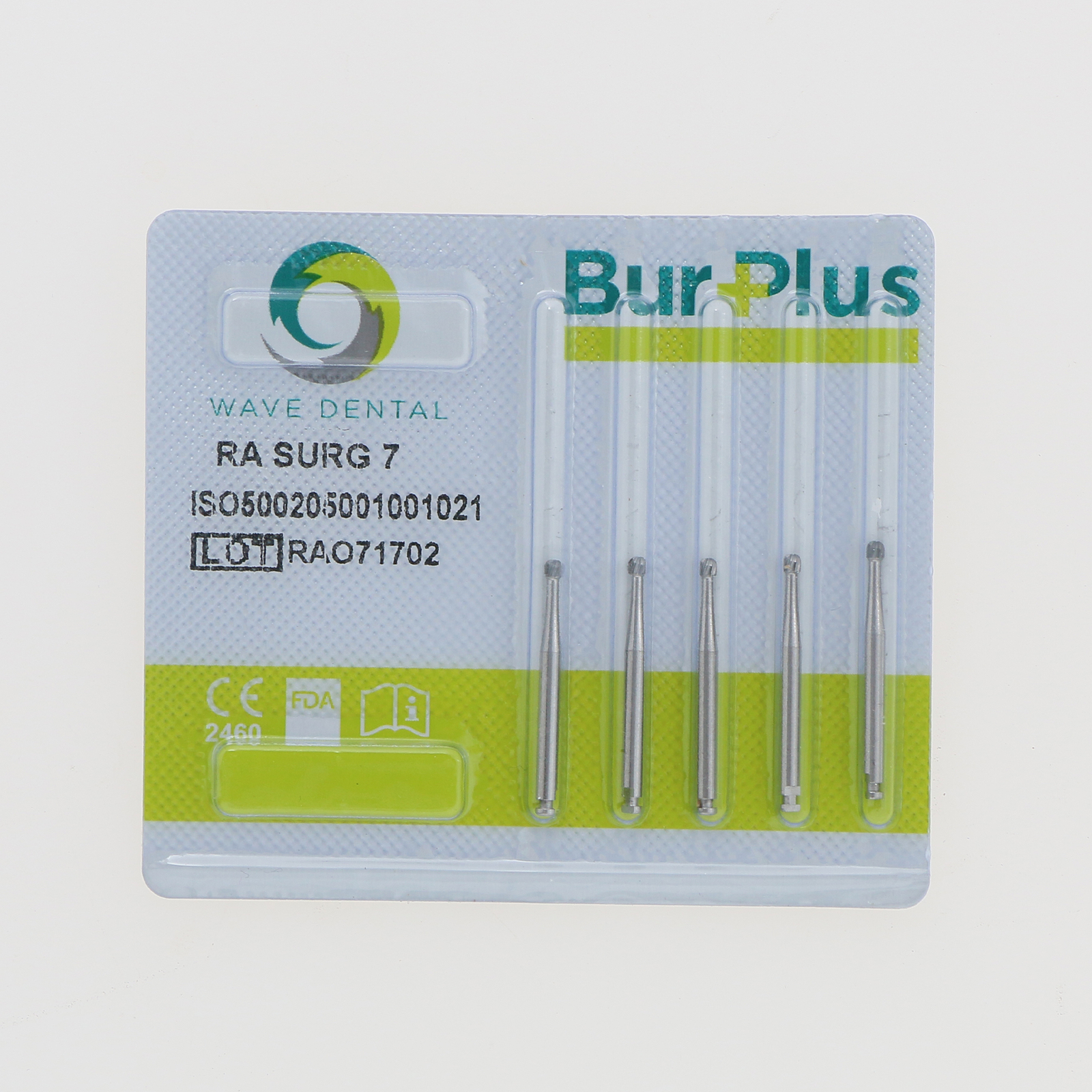 Wave Dental Tungsten Carbide Surgical Burs Round 26mm RA SURG 2 4 5 6 8# Prima