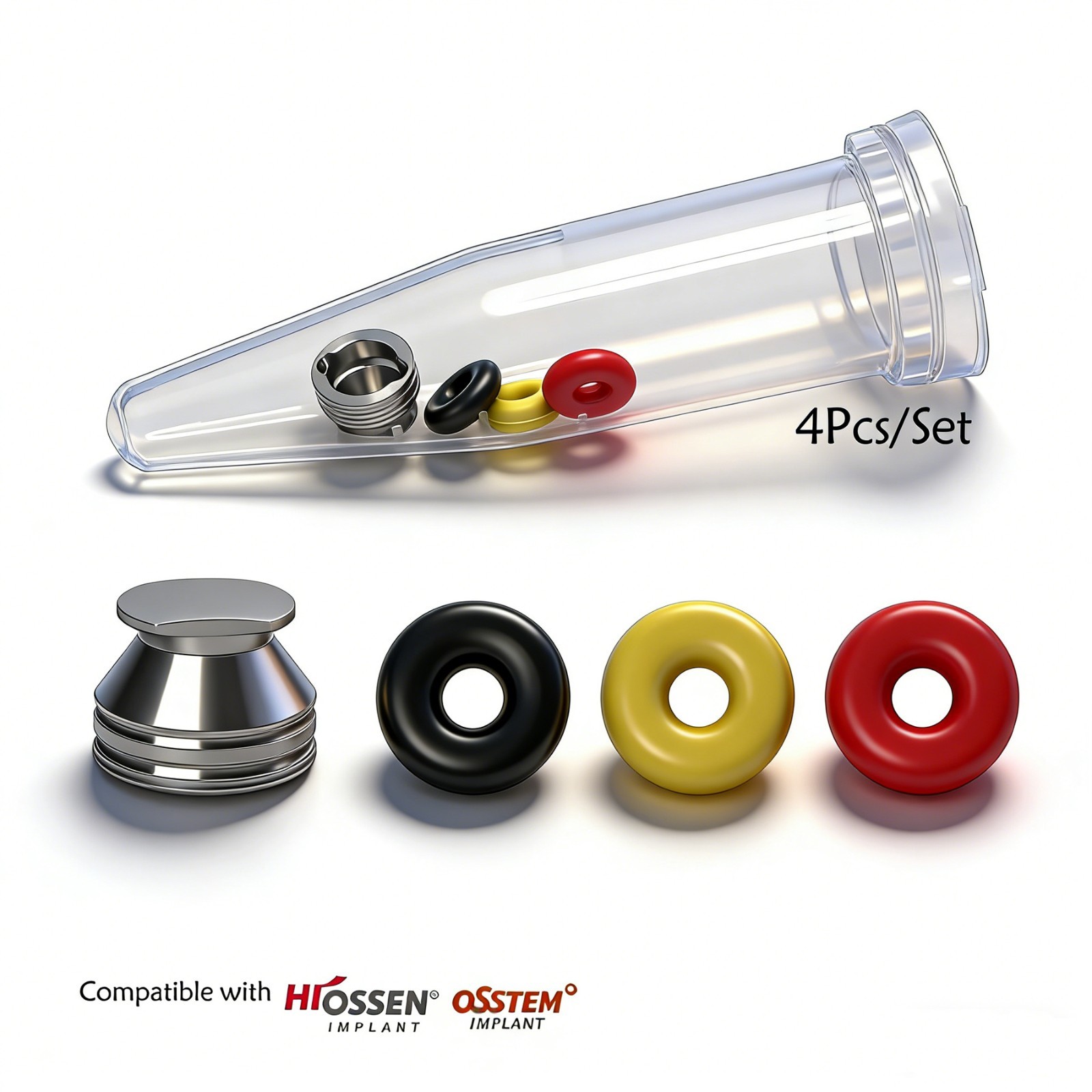 Dental Implant For Hiossen/osstem Ball Abutment O-ring Processing Retention Cap