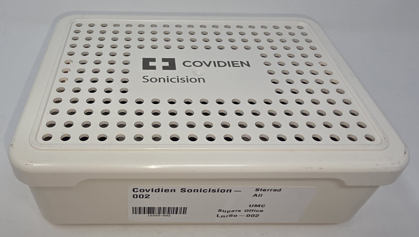 Covidien SCST Sonicision Sterilization Case – Free Shipping!!!