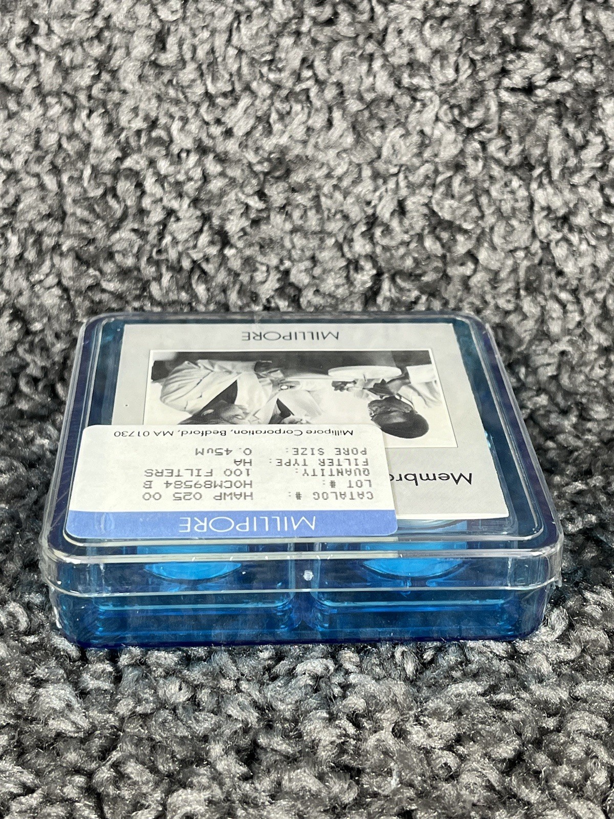 MILLIPORE Disposable Membrane Filter 0.45µm Pore Size, 25mm Diameter