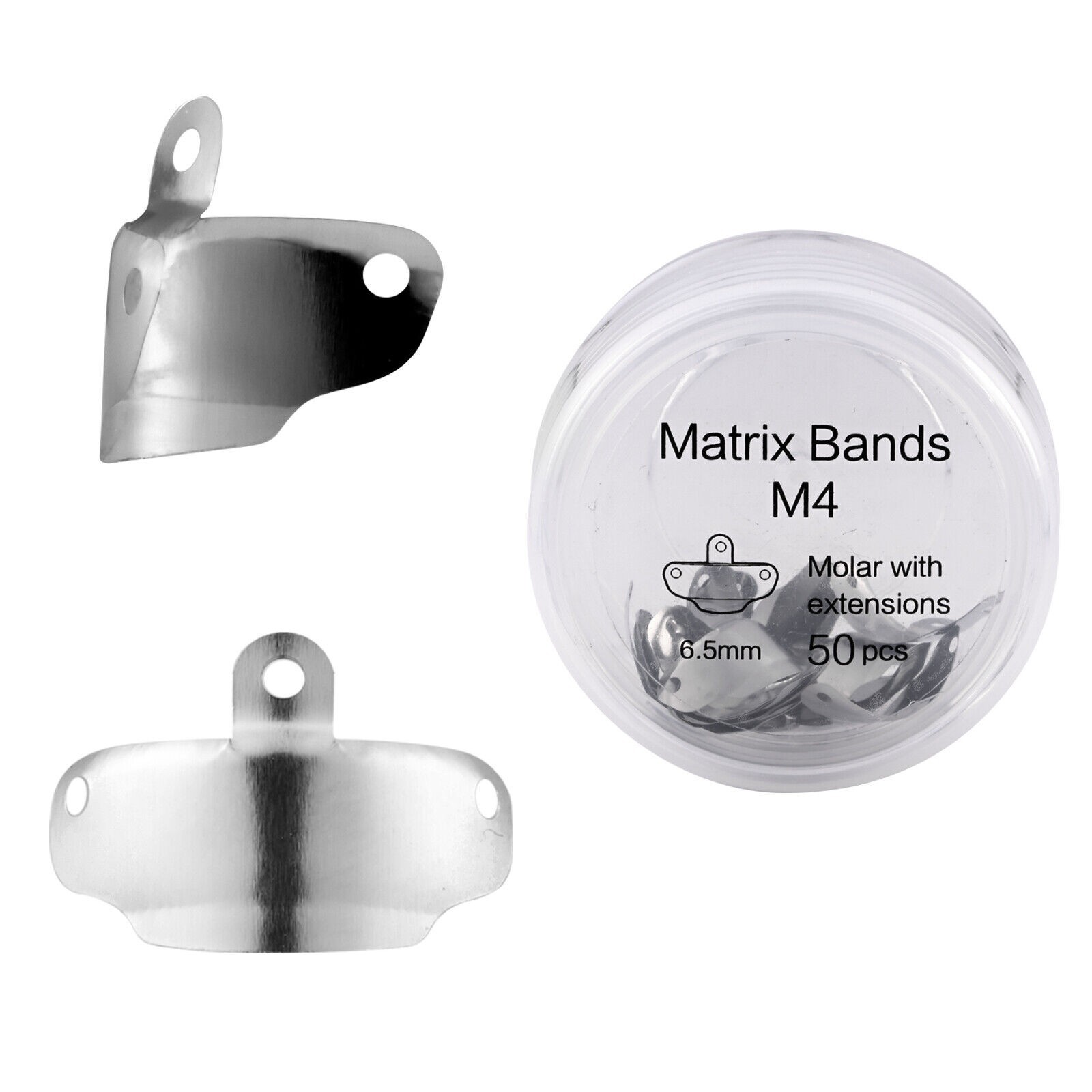 Dental Matrix Bands Sectional Matrices Contoured Refill 3D Holes Fit Garrison