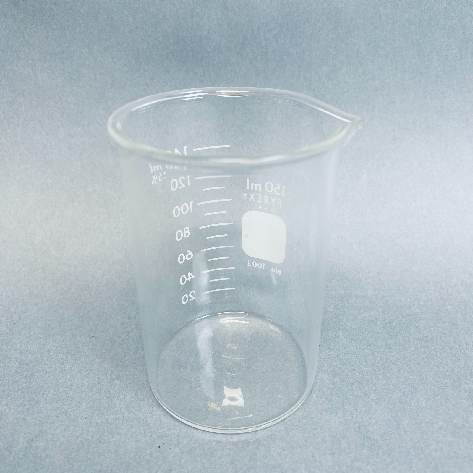 Corning Pyrex Heavy Wall Griffin Beaker 150 ml Lot of 6 Flasks