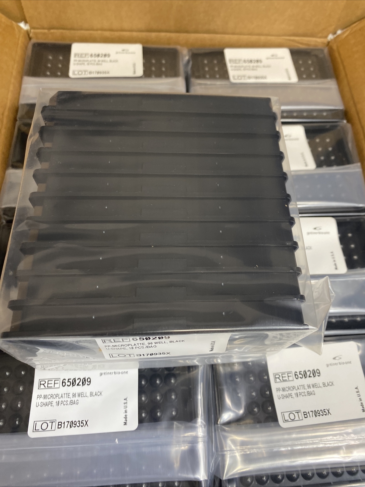 Greiner Bio-One Microplate 96 Well U Bottom Total of 100 Plates