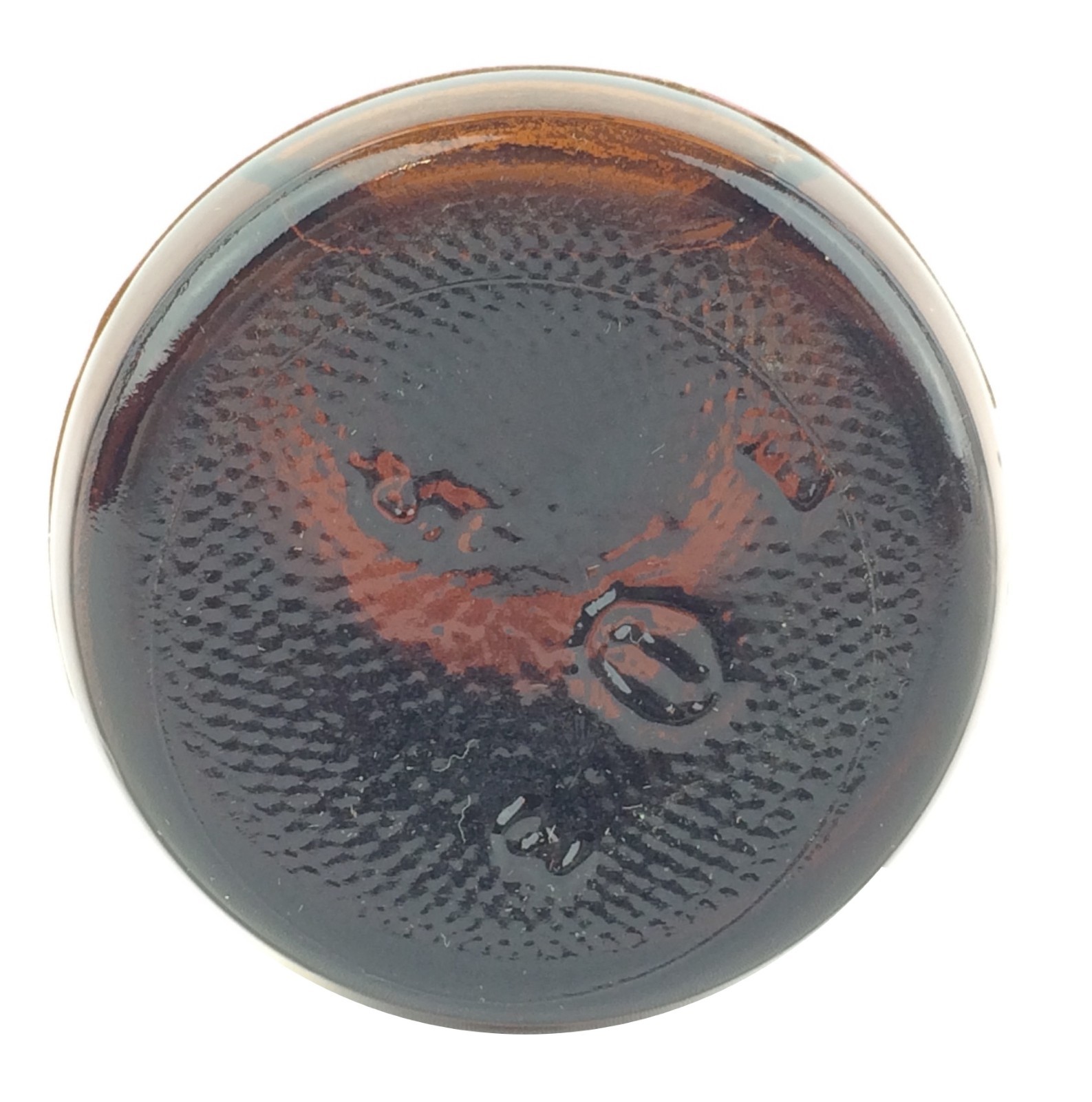 Phenolphthalein Indicator 1% Solution Vintage Brown Glass Bottle ~6 oz