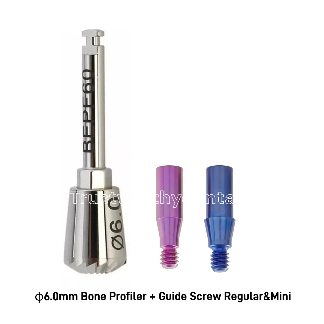 Dental ET 4.0-6.0 Profiler Guide Screw Mini Regular fits to OSS