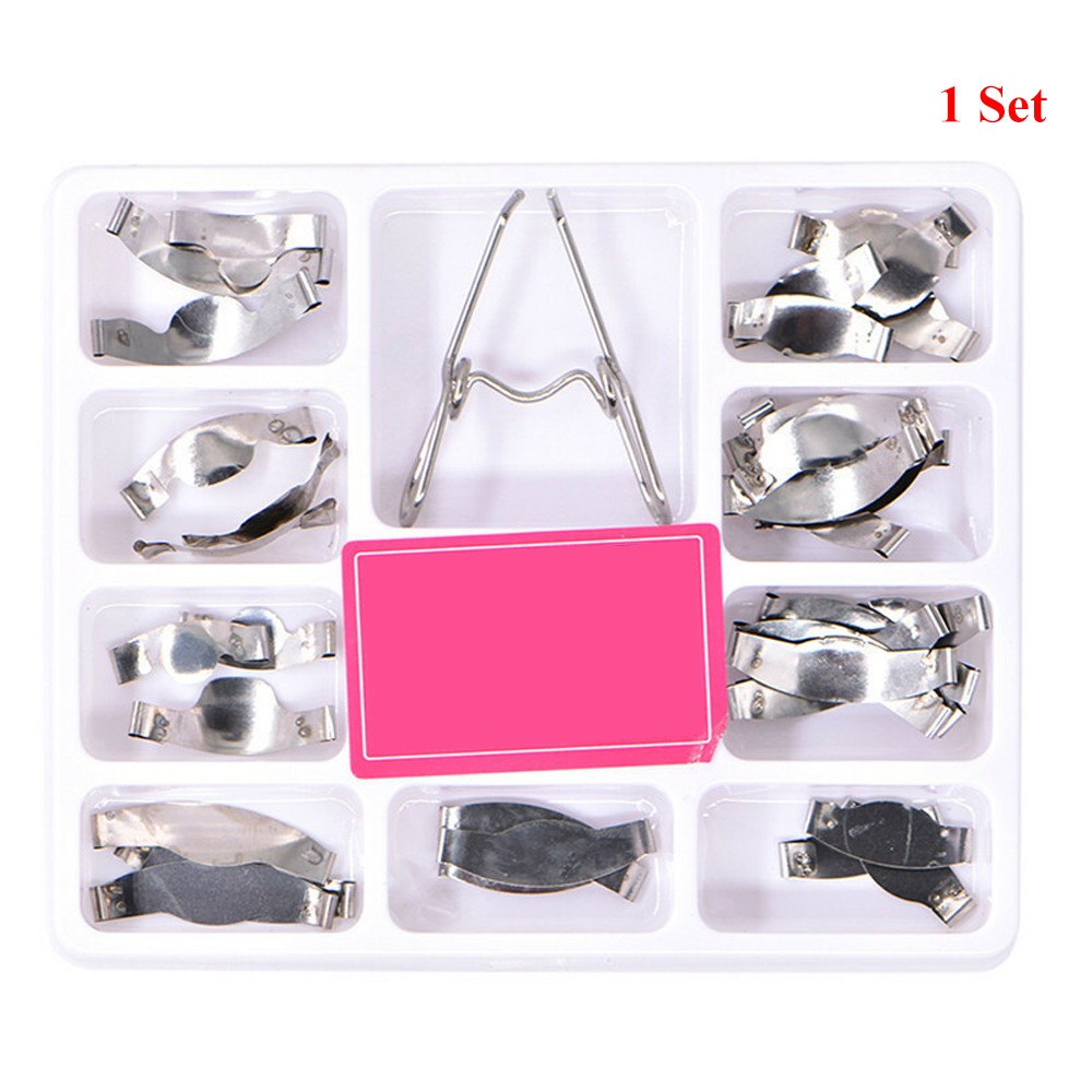 1Box/36PCS Dental Saddle Contoured Metal Matrices Matrix with Springclip USA