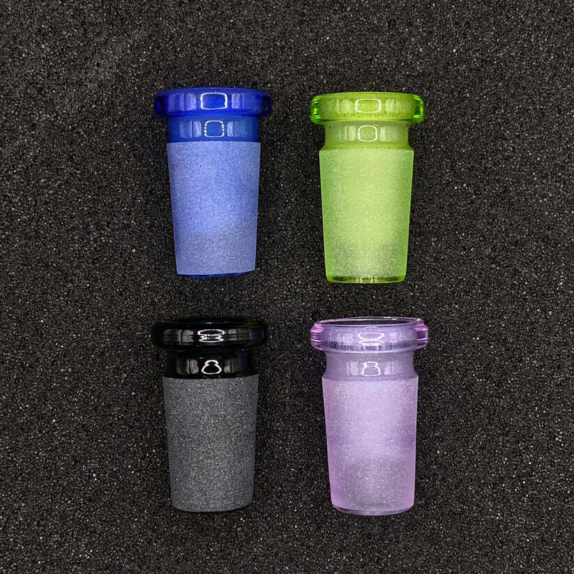 14mm Male to 10mm Female Color Glass Adapter Reducer