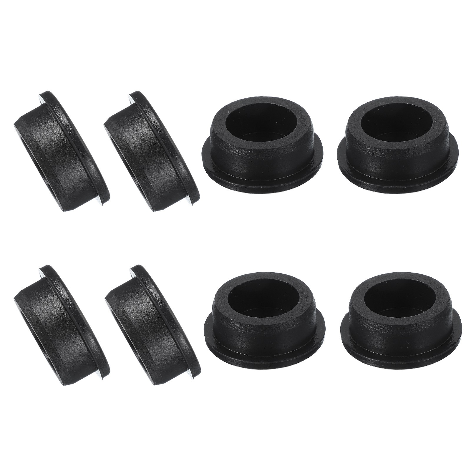 8Pcs T Shaped Silicone Stopper Dia 33mm/1.3 Inch Rubber Hole Plugs