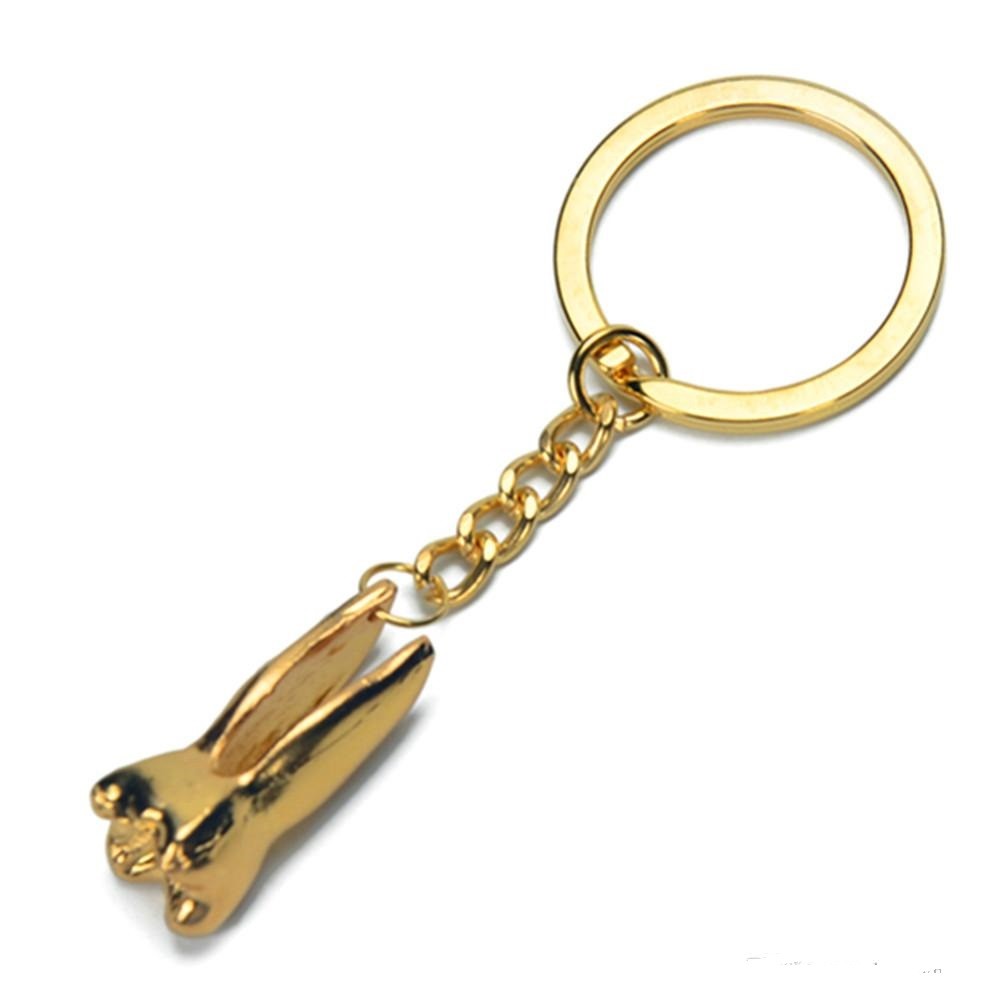 Dental Golden Tooth Key Chain Height – 2.7cm Length – 1.3cm PACK OF 1 FREE SHIP