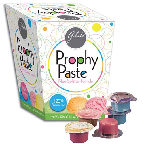 Keystone Keystone Gelato Prophy Paste – Medium grit, Bubblegum. 1.23% APF Prophy