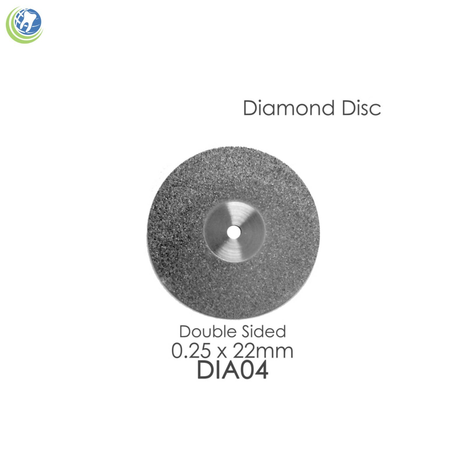 Dental Diamond Disc Single Double Sided Flexible Unmounted 1/Pkg Meta BesQual