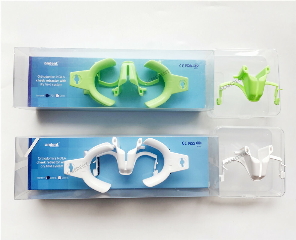 Dental Dry Field Nola Orthodontic Cheek Retractors Tongue Guard Saliva Adult Siz