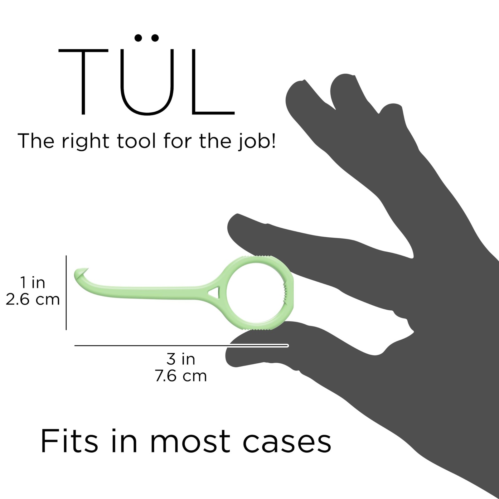 TÜL | Only Invisalign Remover Tool Made in The USA | Lifetime Green 2 Pack