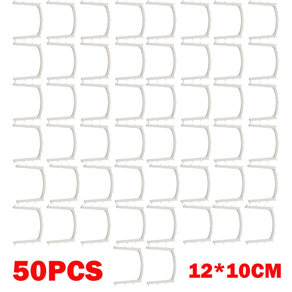 50Pcs Dental Autoclavable Plastic Rubber Dam Frame Holder U Shape Instrument NEW