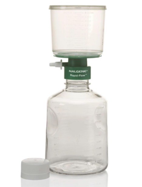 (12/Cs) NALGENE 500mL/1000mL 75mm Rapid-Flow Disposable Filter Unit CN 127-0020