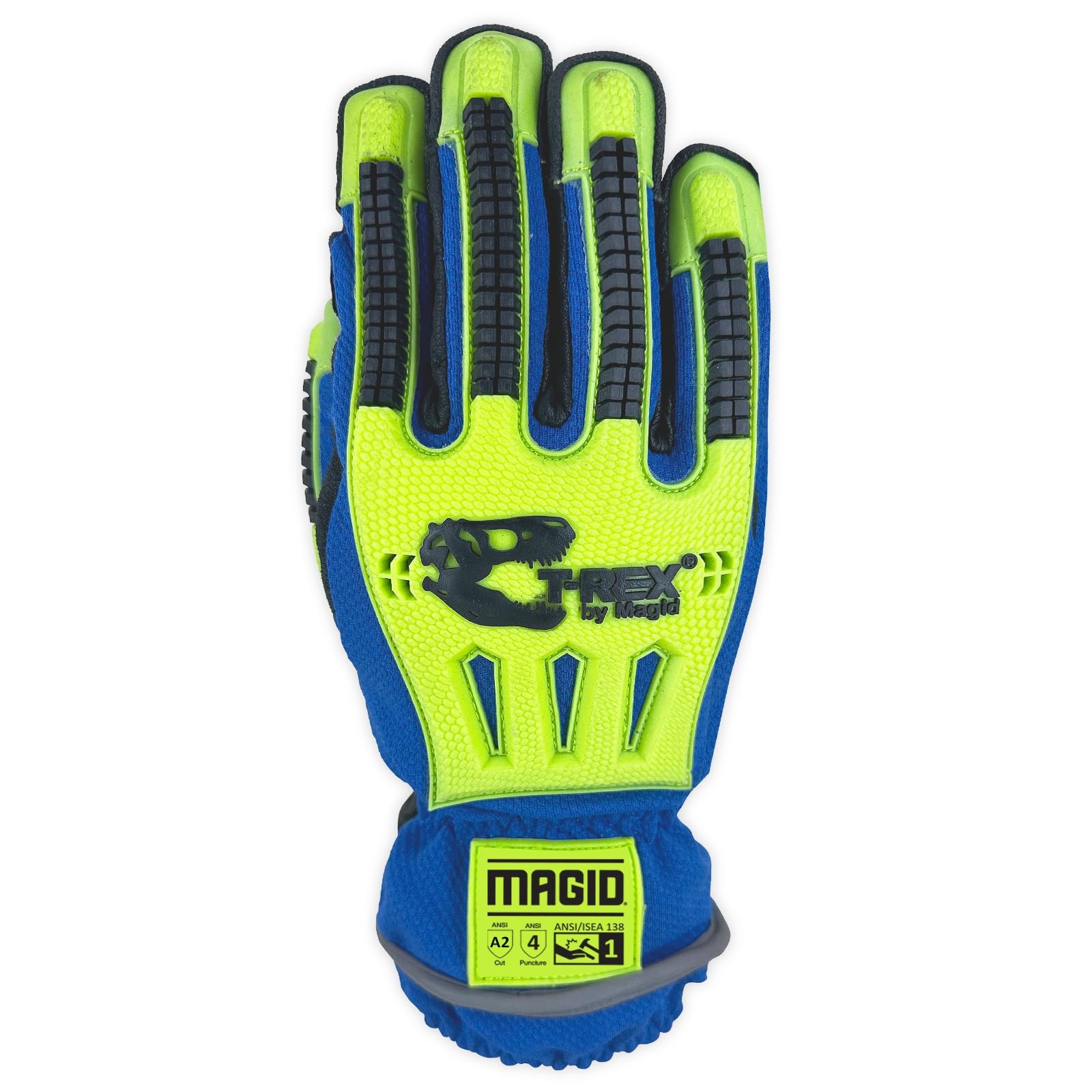 Magid T-Rex Arctic Series Ansi A2 Winter Extreme Impact Gloves 2 Pairs Size
