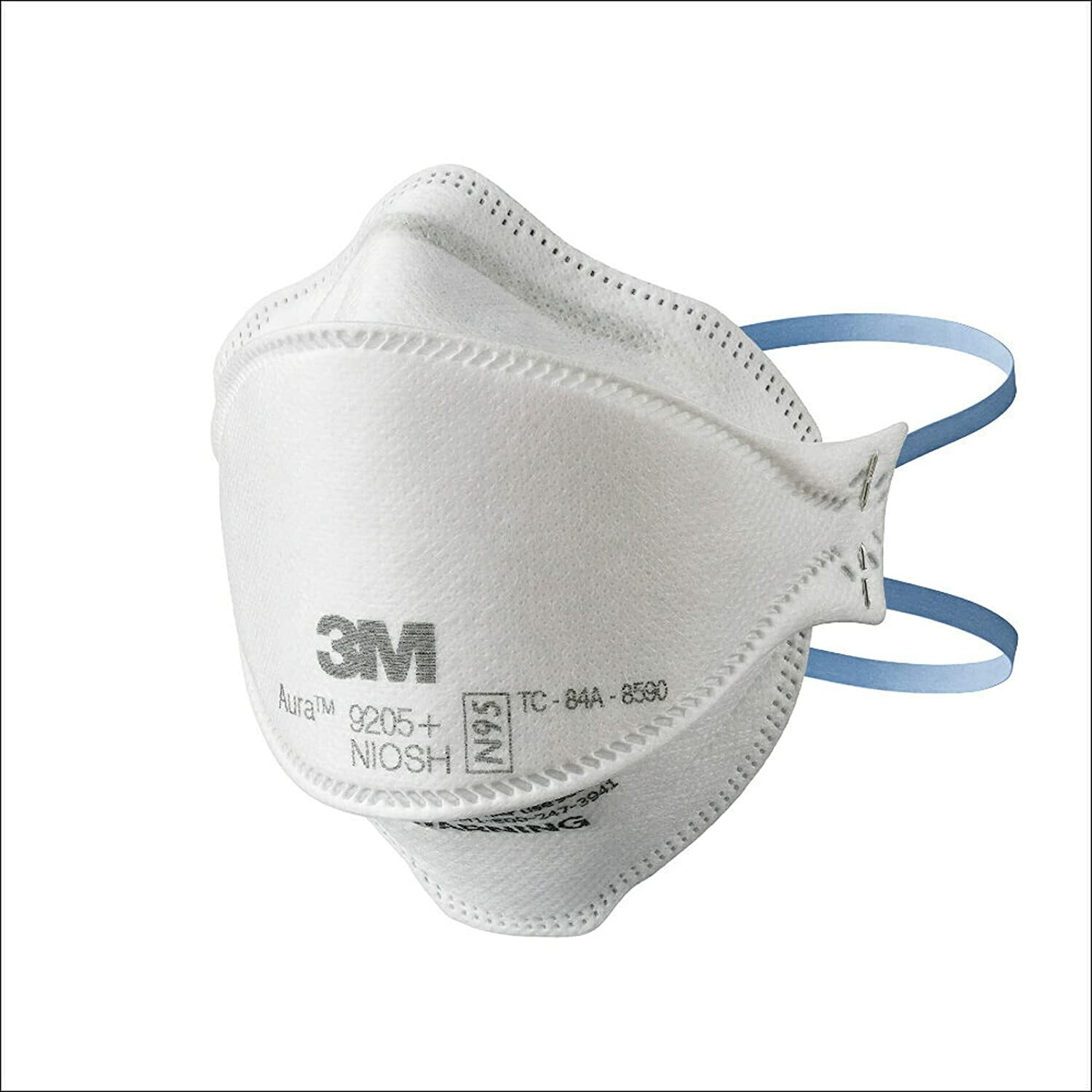 3M Aura 9205+ N95 NIOSH Protective Disposable Face Mask 3, 5 or 10 masks