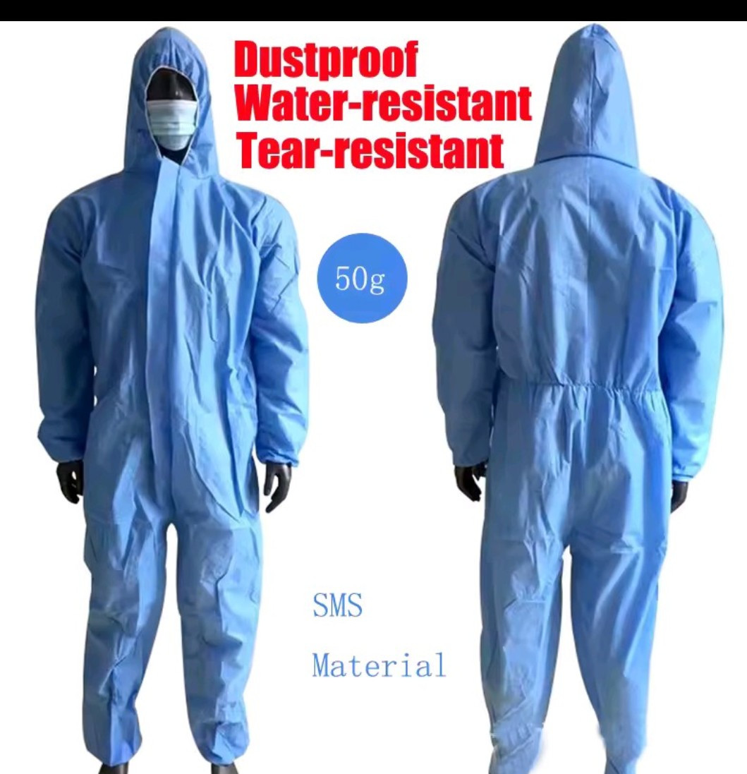 Disposable Breathable/Dust proof /water and oil resistant safety clothing/garden