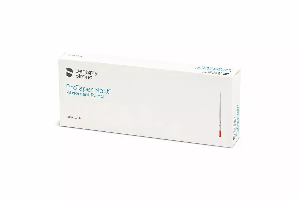 ProTaper Next Absorbent PointsPaper Points by Dentsply (All sizes) (180pack) FAS