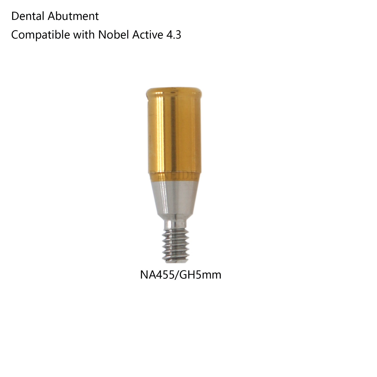 Locator Abutment Attachment Retention Cap Inserts Tool For Nobel Active RP 4.3mm