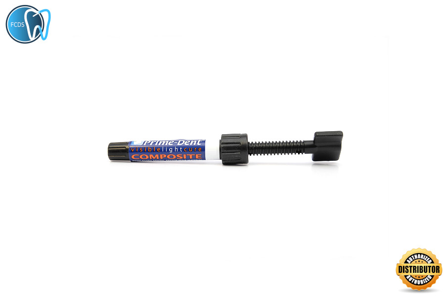 FAST SHIPPING Prime-Dent Light Cure Hybrid Dental Composite A3.5 4.5 gm Syringe