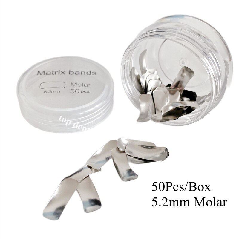 5.2mm Dental Matrix Bands Sectional Contoured System Refill Matrices