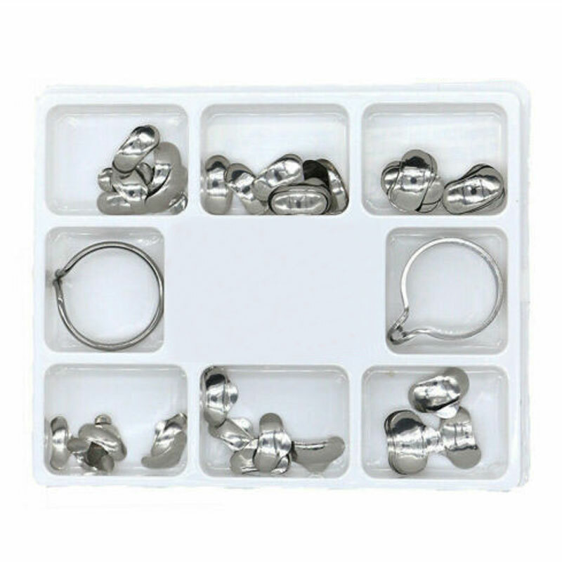 Dental Sectional Contoured Matrices with Spring Clip No. 1.310 Metal Matrix