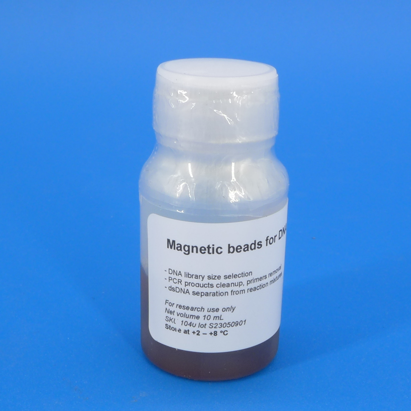Magnetic beads for DNA purification, 100-1000 base pairs range, 10 mL