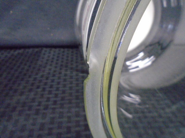 Q Glass 6L Reaction Vessel Funnel w/ Fritted Disc Process Pipe 200mm Flange B