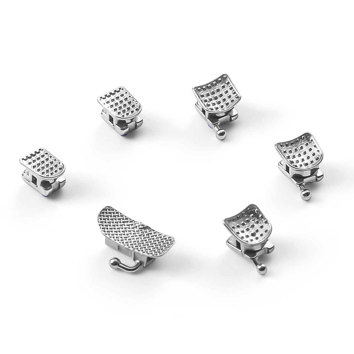 AZDENT Dental Orthodontic Brackets Self Ligating Braces ROTH /MBT 0.022 345 Hook