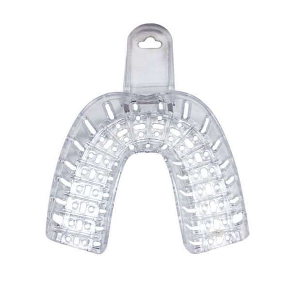 Krystal Klear #2 Large Lower Impression Tray, 12/Bag