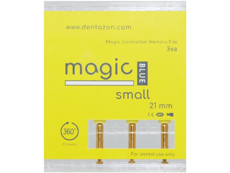Endodontic Magic Blue Root Canal File 1 box (3EA.) 21mm,25mm,31mm