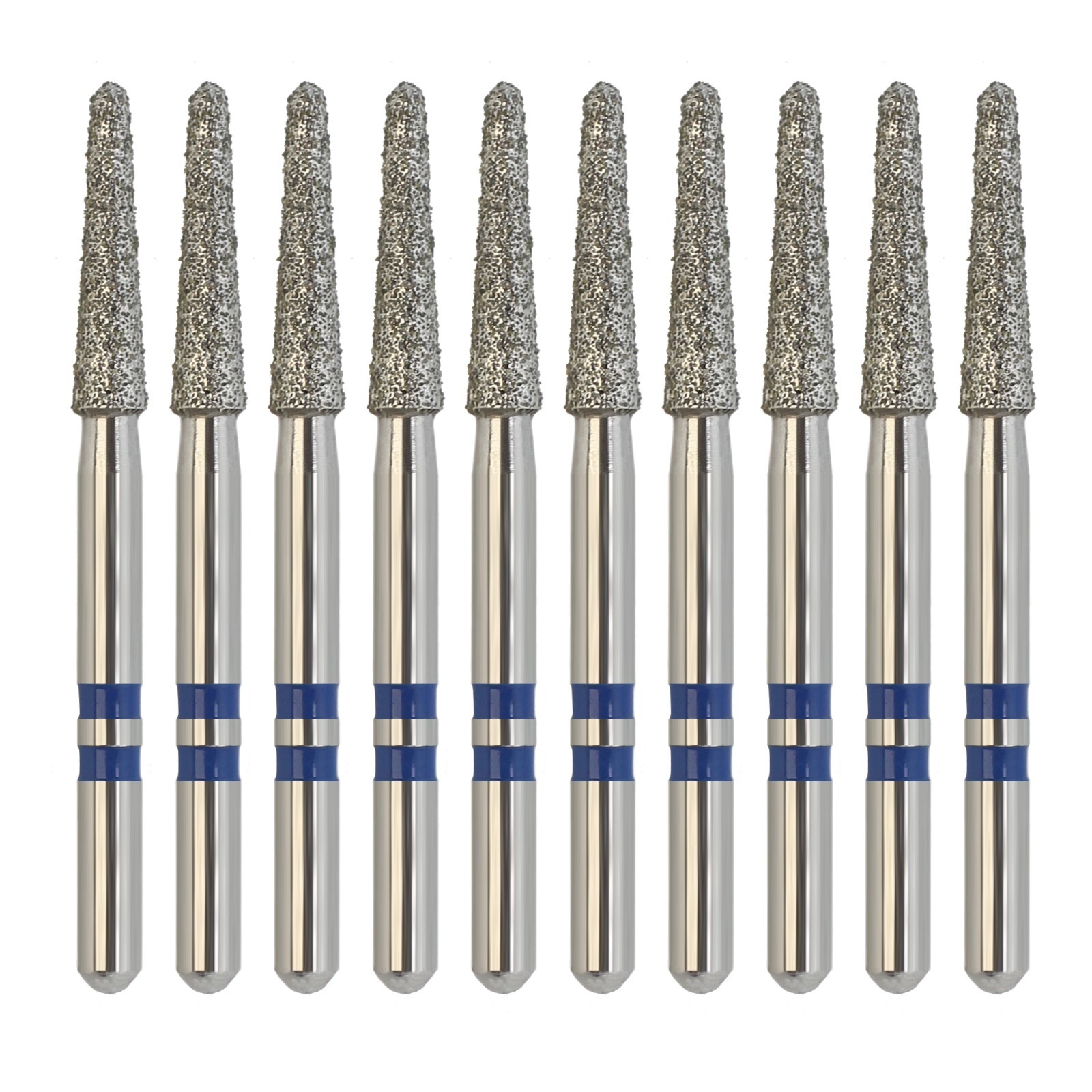 Zirconia Diamonds Friction Grip Burs Egg Football Ball Round End Taper Cylinder