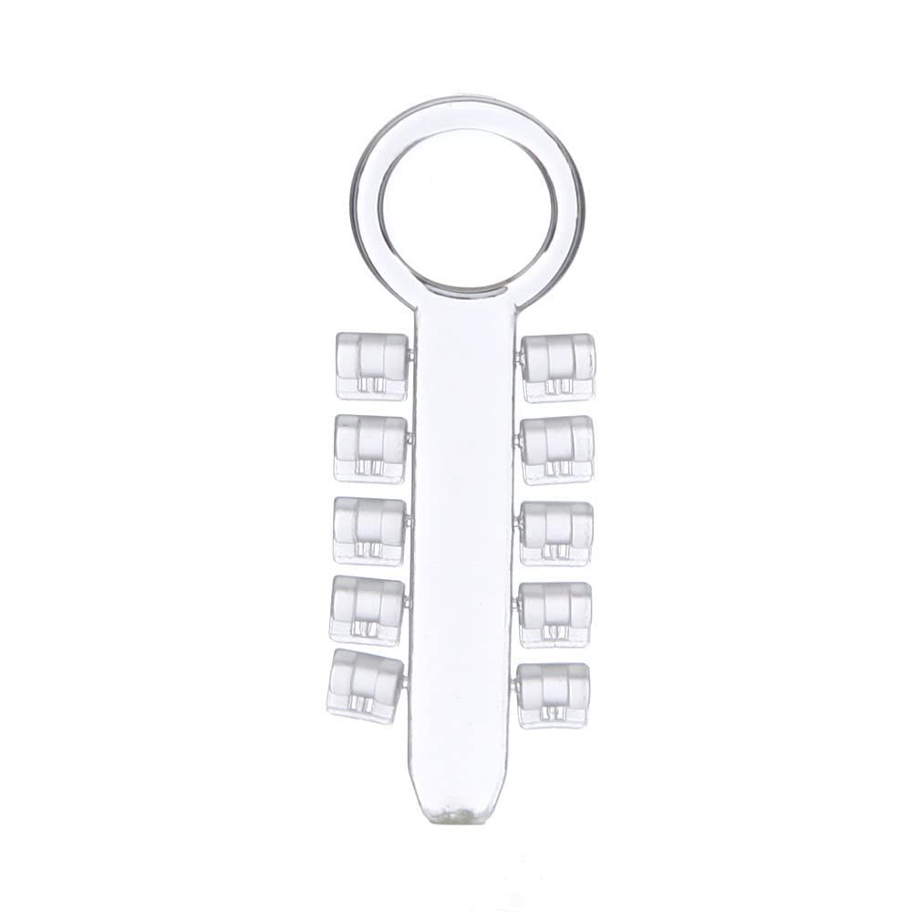 200pcs Orthodontic Rotation Wedges Elastic Rubber Bands Ligature Rotary Clear