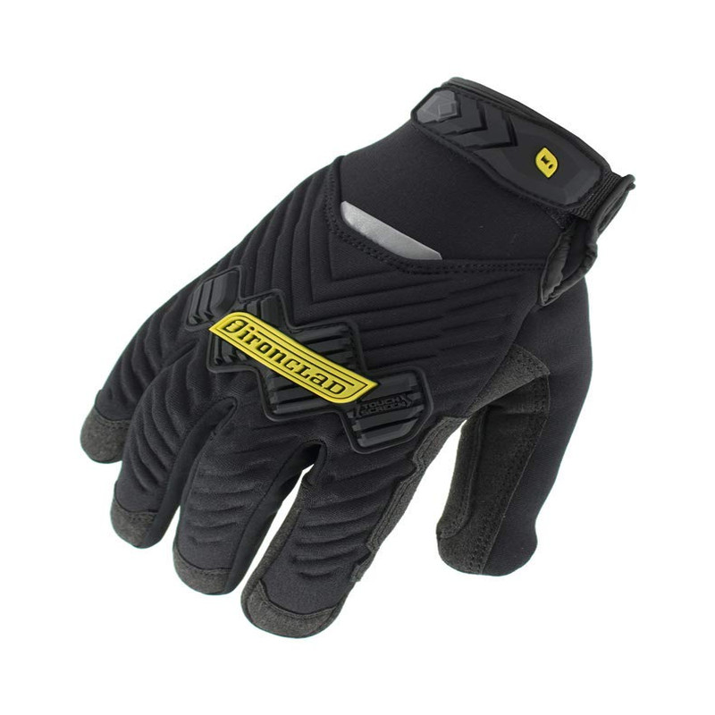Ironclad Neoprene Cold Weather Work Gloves Black Small