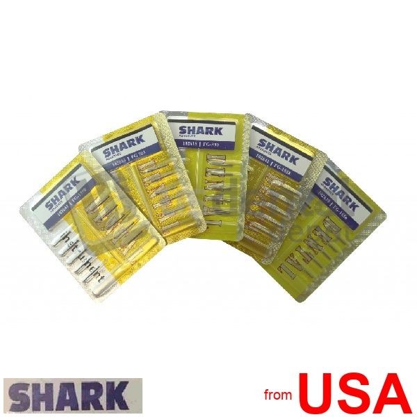 SHARK- Long Tapper Round End Large -12 Blades ( Multiple Blades) #TF7664 102690